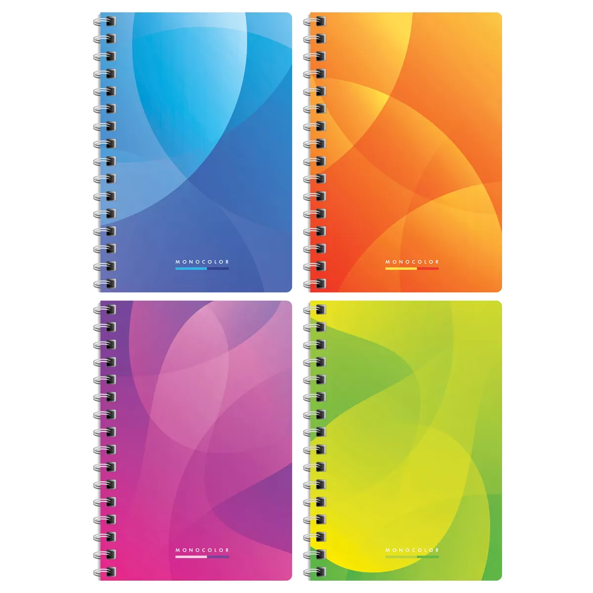 Блокнот МАЛЫЙ ФОРМАТ (90х170мм) А6, 80л., гребень