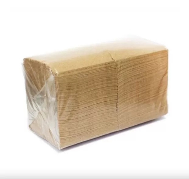 Салфетки 1-сл 24*24 КРАФТ 400л /18