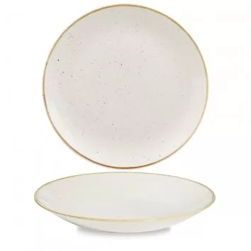 Тарелка глубокая 28,1см h3,7см, без борта, Stonecast, цвет Barley White
