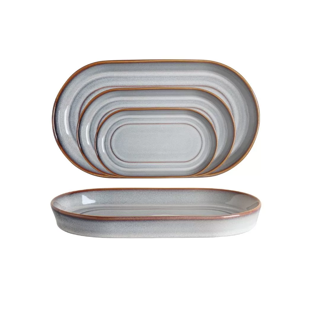 Блюдо овальное Evolution-Mont Blanc 31*16,5 см,  P.L. Proff Cuisine