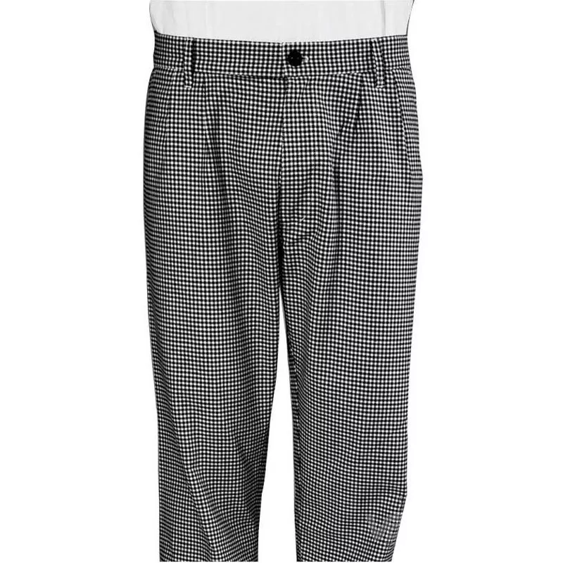 Штаны поварские Chef 56 р-р, черно-белая клетка, состав: 100% хлопок