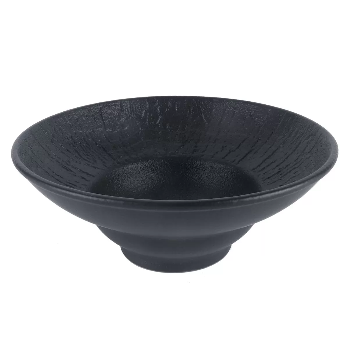 Тарелка для пасты,супа,салата, 400 мл, d=25см, h=7,6 см, серия "Black Raw Wood"  P.L. — ProffCuisine