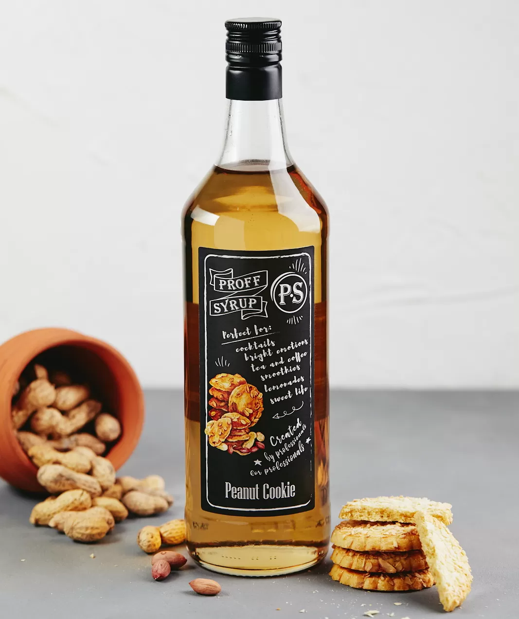 Сироп «Арахисовое печенье» PROFF SYRUP  1л/6