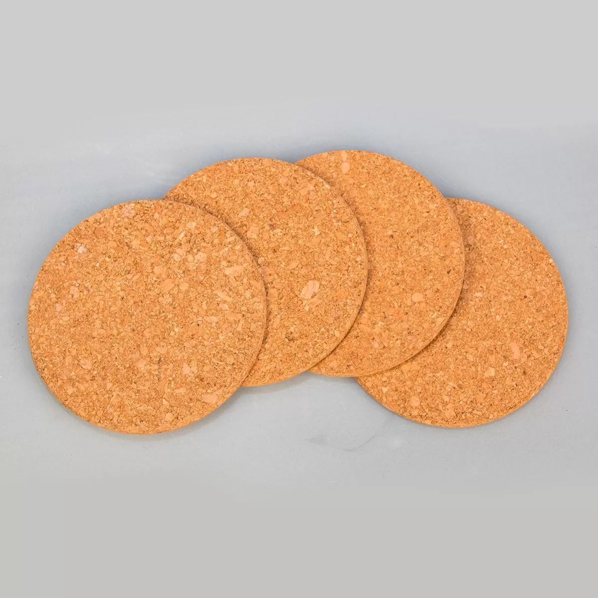 Подставка круглая d=15,2 см, h=1 см, пробковая, 4 шт/уп, P.L. Proff Cuisine