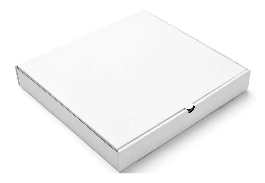 Коробка д/пиццы  330*230*40 мм белая, профиль Е 50шт/упак