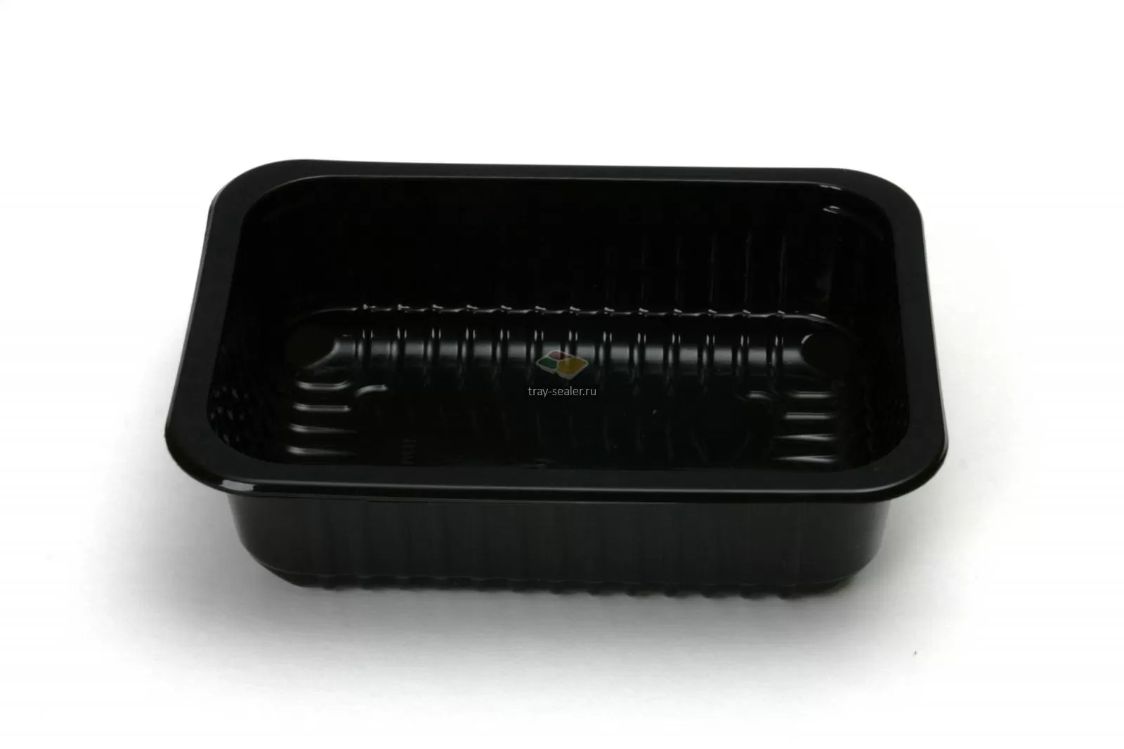 Лоток под запайку 187*137*50, 850мл черный /1/480