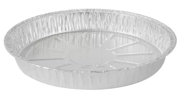 Форма алюм., круглая, G-край, «Пай», 600мл D195 мм, h:25 мм /1/400