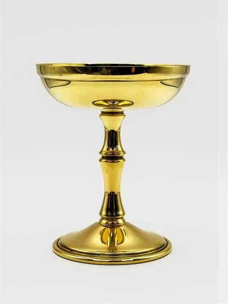 Кубок для подачи «Брасс Плюс» латунный, полированный, 11х13см см