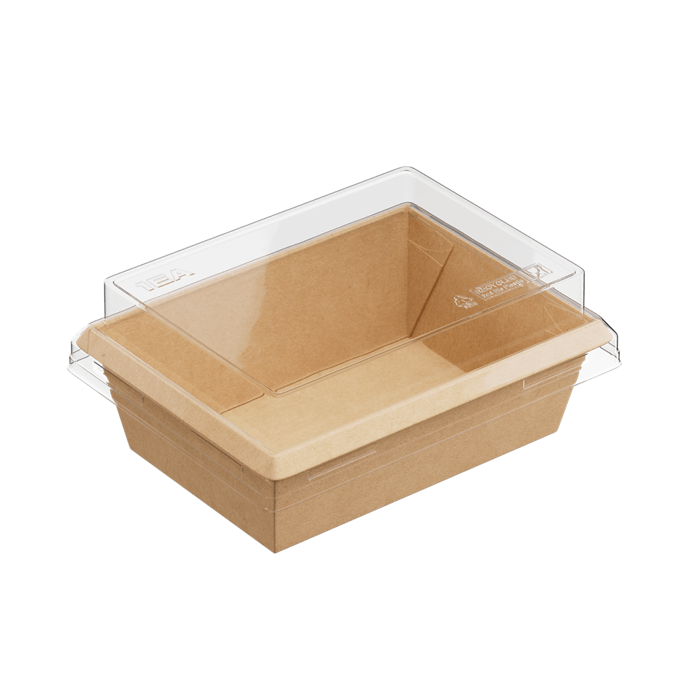 Крышка к лотку 400мл, высокая (OneClick) 50шт/упак/12