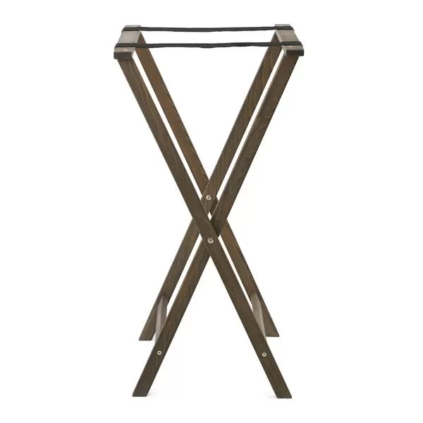 Подставка для подносов напольная орех (триджек)