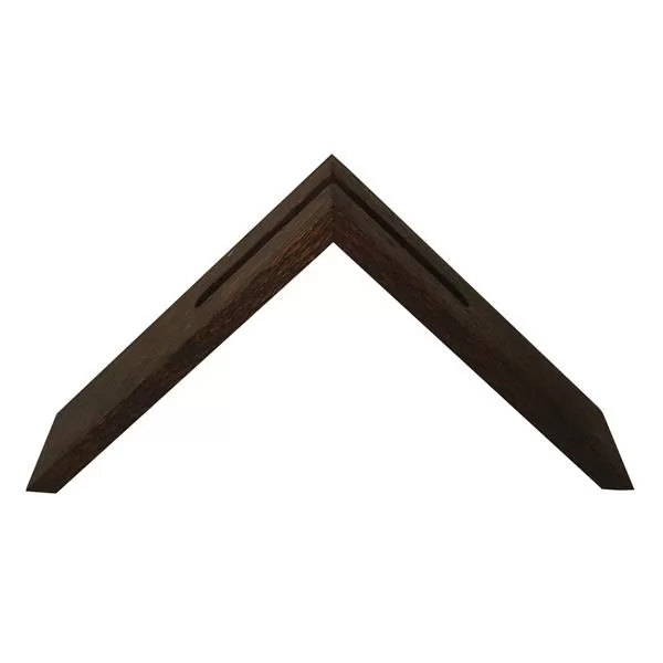 Салфетница треугольная из дуба, 24х12х6 см