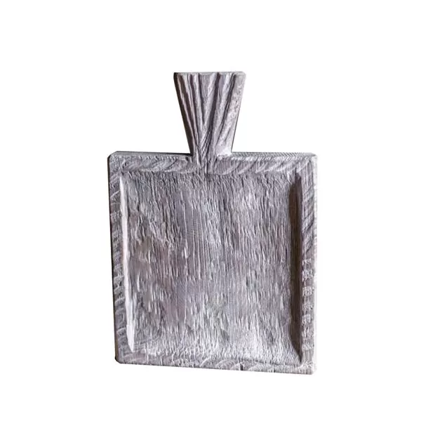 Доска для подачи № 37 26х18 см, дуб, цвет белый